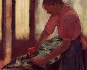 Woman Ironing VI